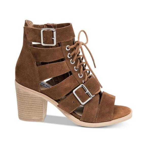 Steve Madden Womens Jackson Lace-Up Sandals Size 6 - Picture 2 of 4